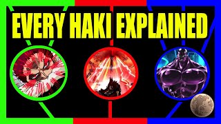 Every ADVANCED HAKI EXPLAINED  The Complete Guide to Haki in One Piece [upl. by Ahsiaa]