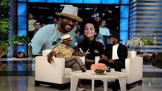 Taye Diggs Got Dating Advice from His Son [upl. by Odranar]