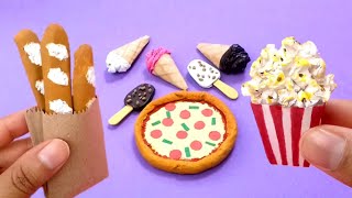 How to Make Paper Toy Food  DIY Miniature Toy Food from Paper  Paper Origami Craft [upl. by Nancie]