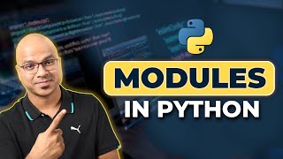 45 Python Tutorial for Beginners  Modules [upl. by Cornela]