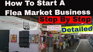 How To Start a Flea Market Business from Scratch Step by Step Part [upl. by Jones]