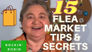 15 Flea Market Secrets amp Tips for Sellers fleamarket [upl. by Ahsilem]