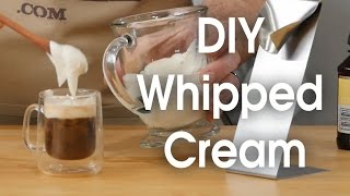 DIY whipped cream in 60 seconds [upl. by Belding]