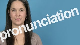 How to Pronounce PRONUNCIATION in American English [upl. by Kcirderf]