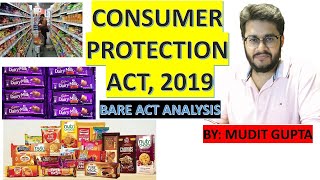 Consumer Protection Act 2019  Bare Act Analysis  New ECommerce Rules  UPSC  IASIPSIRS [upl. by Agathy965]