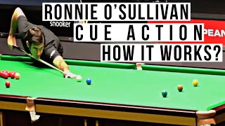 How Ronnie O’Sullivan Snooker Cue Action Works [upl. by Maddeu972]