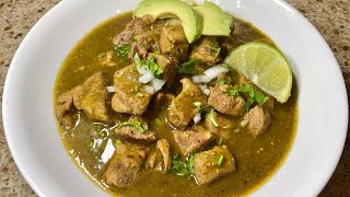 HOW TO MAKE CHILI VERDE PORK [upl. by Essirehs]