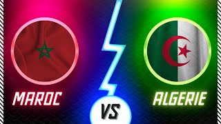 ALGÉRIE vs MAROC le DUEL des PAYS [upl. by Atilol536]