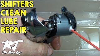 Clean Lube amp Repair Shimano Integrated Brake Shifters Brifters [upl. by Graves]