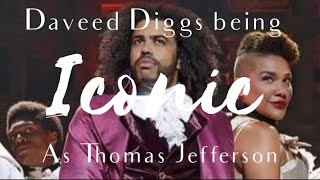 Daveed Diggs Being Iconic as Thomas Jefferson for Almost 10 Minutes [upl. by Aseeral]