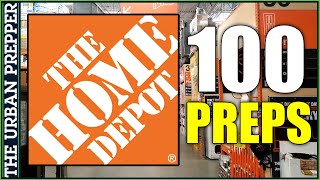 Top 100 Preps to Buy at THE HOME DEPOT [upl. by Atilamrac]