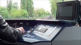 SBahn Berlin  Führerstandsmitfahrt S1 Teil 1HD 1080p [upl. by Atnicaj]