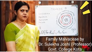 Family  Malvaceae by Dr Sulekha Joshi [upl. by Nikola]