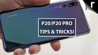 Huawei P20 and P20 Pro Tips amp Tricks Best Features [upl. by Enhpad]