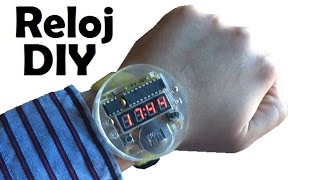 Como montar un reloj digital de pulsera  DIY [upl. by Etti]