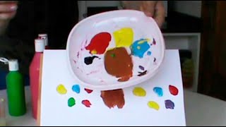 Cómo hacer color marrón Nuevo canal Pintar con Marta [upl. by Airda]