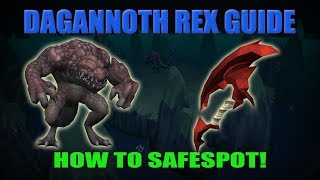 Dagannoth Rex Low Level Guide  Ironman Safespot Method Runescape 3 [upl. by Iadrahc908]