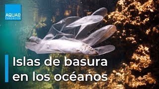 Las 5 ISLAS DE BASURA en el océano y sus tamaños [upl. by Lucina803]