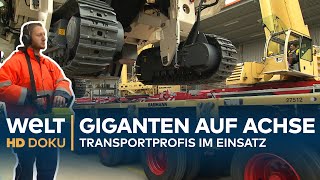 GIGANTEN auf Achse  TRANSPORTPROFIS im Einsatz  HD Doku [upl. by Rox]