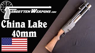 China Lake 40mm Pump Action Grenade Launcher [upl. by Melliw616]