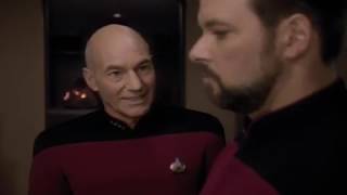 Commander Riker is Confronted By Captain Picard [upl. by Morgenthaler]