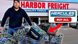 I Bought Every Hercules Tool at Harbor Freight [upl. by Odlawso]