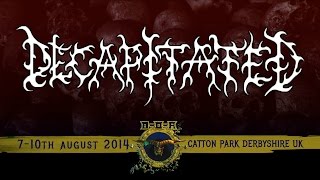 BLOODSTOCK 2014  EQPTV interview with Vogg from Decapitated OFFICIAL INTERVIEW [upl. by Odiug]