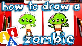 How To Draw A Funny Zombie [upl. by Alcine]