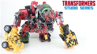 Transformers Combiner Wars Devastator Toy Review Part 2  Now UNITE [upl. by Camey]