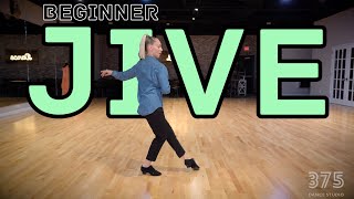 Beginner International Jive Solo Practice Routine [upl. by Assirrak666]