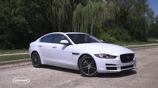 2017 Jaguar XE Review — Carscom [upl. by Ahsiliw]