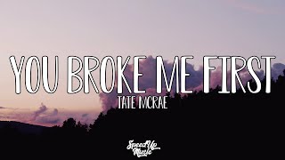 Tate McRae  you broke me first  SpeedUp [upl. by Novek206]