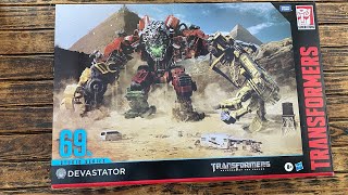 Transformers Studio Series 69 DEVASTATOR Unboxing amp Comparison Review [upl. by Seamus505]