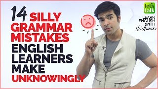 15 Most Common English Grammar Mistakes Learners Make 😭😭😭 Fix Your English Errors Now Hridhaan [upl. by Assirrem996]