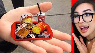 Real MINIATURE Food and Tiny Cooking You Can Eat [upl. by Sulamith]