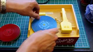 Classic Fisher Price Record Player Repaired at the FixItWorkshop [upl. by Lyrahc208]