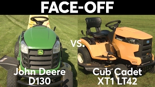 Tractor FaceOff John Deere vs Cub Cadet  Consumer Reports [upl. by Shirk]