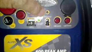 REPLACING A 600 PEAK AMP JUMP STARTER BATTERY [upl. by Walt]