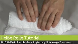 Heiße Rolle Tutorial  PINO Massage [upl. by Saberhagen]