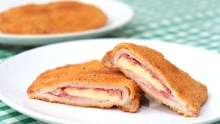 Lomo Relleno de Jamón Queso y Beicon  Cordon Bleu  Milanesas [upl. by Eiznek]