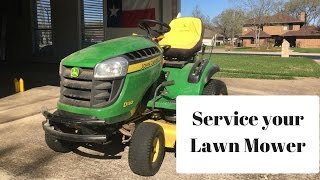 John Deere D130 Maintenance Howto [upl. by Liag]