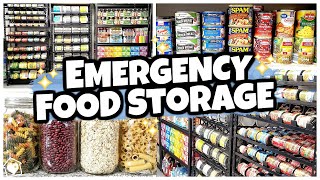 20 Foods I Keep in MY SECRET PREPPER PANTRY Food Storage 101 [upl. by Einal970]