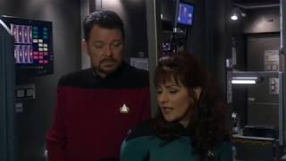 Commander Riker and Counselor Troi Tour the NX01 [upl. by Lamhaj]