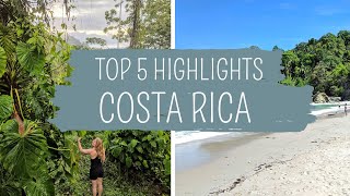 Costa Rica  Top 5 Highlights  Reisetipps amp Sehenswürdigkeiten [upl. by Gaige]