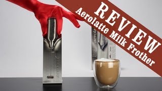 Aerolatte Milk Frother  Exclusive Review [upl. by Salchunas203]