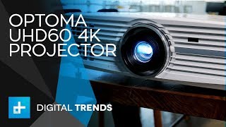 Optoma UHD60 4K Projector  Hands On Review [upl. by Stark]