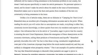 Example of an Effective Critical Analysis Essay [upl. by Dillie59]