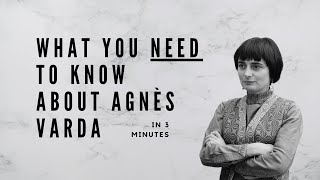 Agnès Varda Explained  Classic French Cinema [upl. by Onileba641]