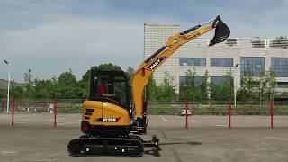 SANY SY35U 35 4 Tonne ZeroTail Swing Mini Excavator [upl. by Enilrad]