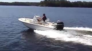 2012 EdgeWater 158cc  Boat Review [upl. by Llenral]